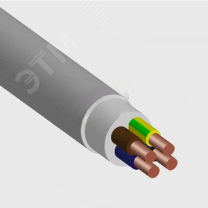Кабель силовой NYM-J 4х2.5 - РЭК/Prysmian