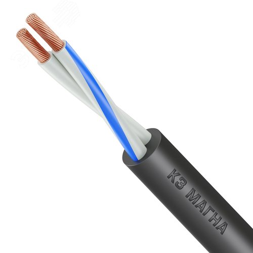 Кабель силовой КГВВ нг(А)-LS 2х2,5 (N)-380/660-2 - МАГНА КЗ