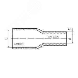 Трубка ТТ-150-2.4/1.2 (КВТ) (79908) 3