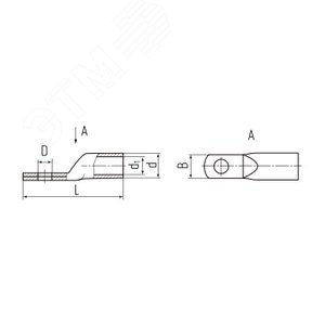 Наконечник кабельный ТМЛ-У 240-10 3