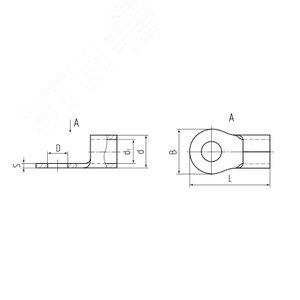 Наконечник кабельный ПМ 10-8 3
