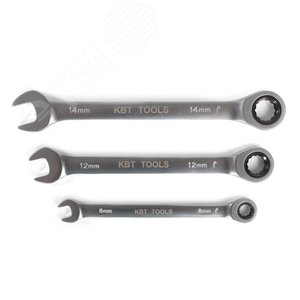 Ключ гаечный комбинированный трещоточный 8 мм серия KBT-PROFESSIONAL 2