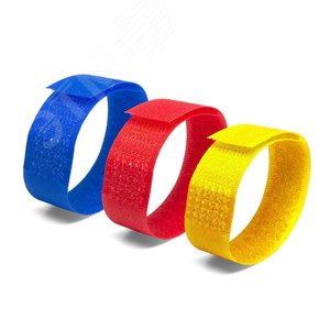 Стяжки велькро КСВ-У 20*200 (зел) (Fortisflex) 2