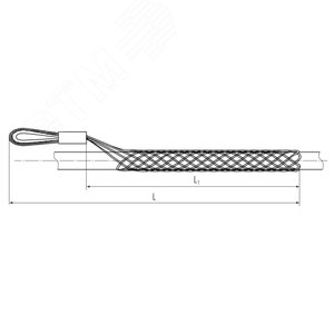 Чулок монтажный проходной ЧМп-80/95 | 73783 | КВТ 3