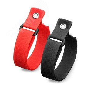 Стяжки велькро КСВ-СО 20*300 (кр) (Fortisflex) 2