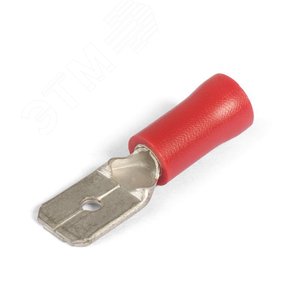 Разъем кабельный плоский изолированный «папа ВРПИ-П 2.5-(6.3) серия ПРОФИ 3