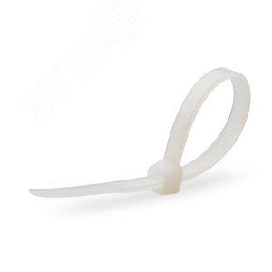 Стяжки нейлоновые КСС 3х80 (б) (100шт.) (Fortisflex) (50272) 2