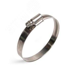 Хомуты червячные из нержавеющей стали шириной 9 мм PL-9 (100-120)/W4 (79980) - фото 2