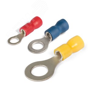 Наконечник кабельный кольцевой изолированный НКИ 6.0-4 серия ПРОФИ 2