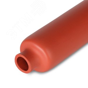 Трубка термоусадочная ТСТ-А-24/8-1000 кирп-красн - фото 2