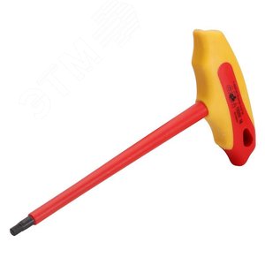 Ключ диэлектрический шестигранный Т-образный 4 мм серия ПРОФИ 2