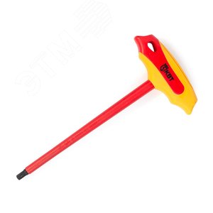 Ключ диэлектрический шестигранный Т-образный 4 мм серия ПРОФИ 7