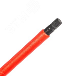 Ключ диэлектрический шестигранный Т-образный 4 мм серия ПРОФИ 8