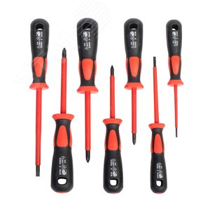 Набор диэлектрических отверток НИО-5507 серия ПРОФИ 12