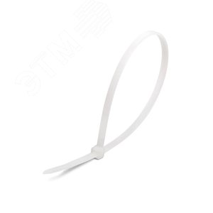 Стяжка нейлоновая КСС «Grizzly 5х300 (бел) (100шт)