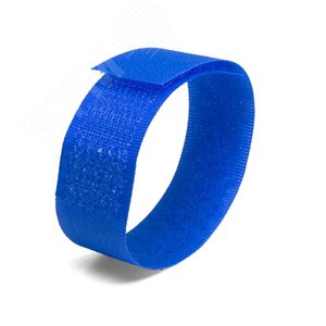 Стяжки велькро КСВ-У 20*200 (син) (Fortisflex)