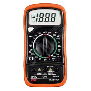 Мультиметр цифровой MAS830B (КВТ) (70473) - КВТ