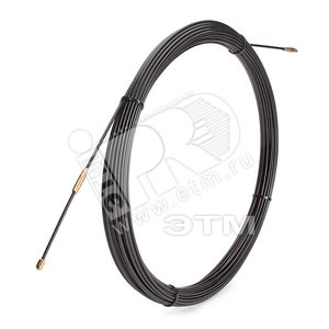 Протяжка нейлоновая  NP-4.0/10 (ч) (Fortisflex) (69403) - КВТ