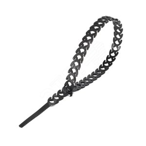 Стяжки кабельные универсальные T-flex 300 (ч) (20 шт.) (Fortisflex) (81469) - КВТ
