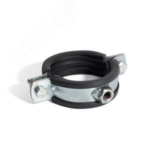 Хомут трубный усиленный ТХУ 1 1/4‘‘ (39-46мм) М12 (Fortisflex) (67462) - КВТ