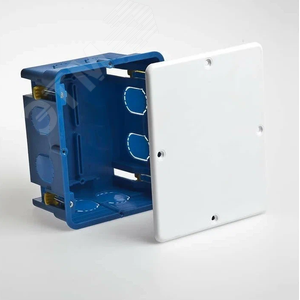 Коробка разветвительная Г/К с крышкой 140х112x70 - Рувинил