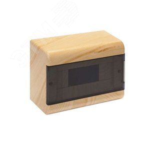 Щиток распределительный навесной на 9 модулей с дверцей сосна IP40 (ЩРн-П-9)