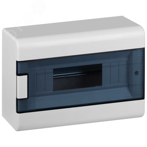 Щиток распределительный навесной на 12 модулей с дверцей белый IP40 (ЩРн-П-12)