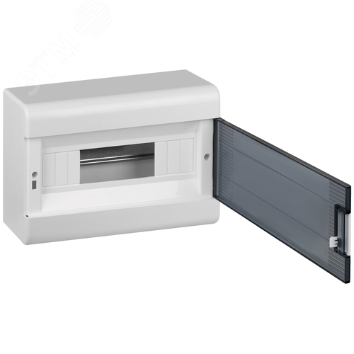 Щиток распределительный навесной на 12 модулей с дверцей белый IP40 (ЩРн-П-12) 3