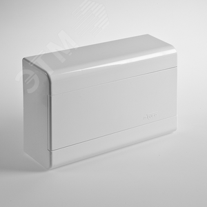 Щиток распределительный навесной на 12 модулей с непрозрачной дверцей белый IP40 (ЩРн-П-12)