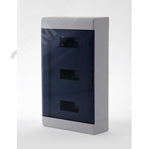 Щит распределительный навесной на 36 модулей с дверцей белый IP40 (ЩРн-П-36)