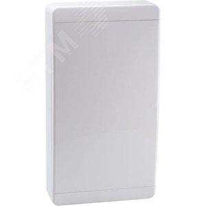 Щит распределительный навесной на 36 модулей с непрозрачной дверцей серый IP40 (ЩРн-П-36)