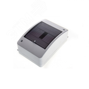 Щиток распределительный навесной на 6 модулей с дверцей белый IP40 (ЩРн-П-6)