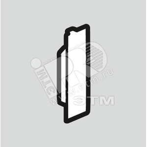 Накладка профиля 100х50 крышка 80мм Quintela (888126) - Quintela