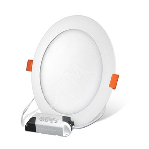 Светильник светодиодный ДВО-12w круг, 6500К, 895Лм, slim, белый, 168мм СОЮЗ - UNIVersal
