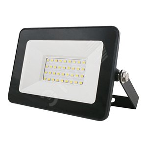 Прожектор светодиодный ДО-30w 6500К 2500Лм IP65 черный СОЮЗ (1288) - UNIVersal
