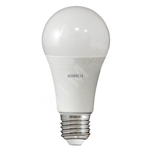 Лампа светодиодная LED 18w 4000К, E27, 1500Лм, A60 IONICH
