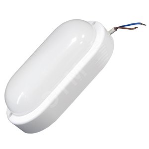 ДБП-8w овал, 6500К, 650Лм, IP65, пласт.бел. СОЮЗ - Универсал