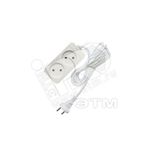 Удлинитель бытовой ТМ Союз 2200 Вт 2 гнезда ПВС 10м (481S-1210) - UNIVersal