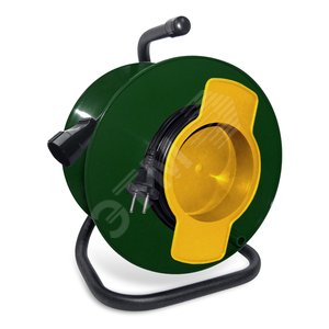 Удлинитель на катушке Союз с 1 выносной розеткой 1300 Вт 40м