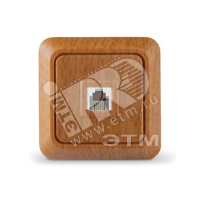 Розетка Олимп TF бук (7946765) - UNIVersal