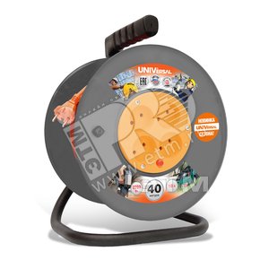 Удлинитель силовой 4х50м ПВС 2х1.0 10А ВЕМ-250т - UNIVersal
