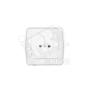 Розетка скрытая Маргарита 16А белая