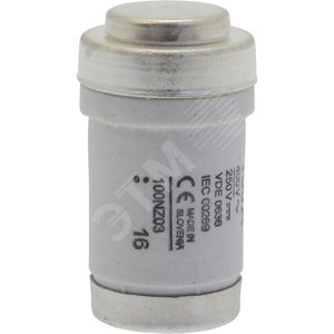 Предохранитель-D03 100A T GL/GG 400VAC M30 - EATON