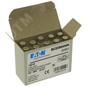 Предохранитель-D1 10A T GL/GG 500VAC - EATON