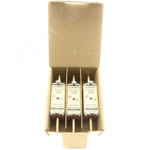 Предохранитель NH 10A 500V GL/GG  0, двойная индикация - EATON