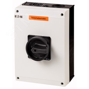P3-100/I5/SVB-SW/N,  Главный выключатель в корпусе, 3P + N , 100А, черная ручка , запираемый - EATON