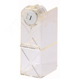 Крышка Зажимов, 1Р, болт М12, для QSA 400 - 630 - 800,  QSACOVER1PM12 - EATON