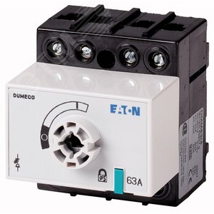 Выключатель-разъединитель Dumeco без оси и рукояти, 63А,  4Р,  DCM63/4 - EATON