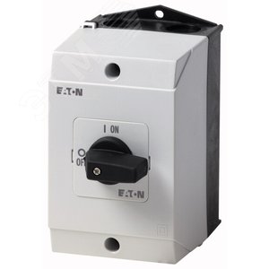 Кулачковый переключатель в корпусе 1P, Ie = 12A, Пол. 0-1, 90 °, 48х48 мм,  T0-1-8200/I1