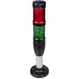 SL4-100-L-RG-24LED,  Комплектное устройство, базовый модуль 100 мм, цвет модулей красный + зеленый, - EATON